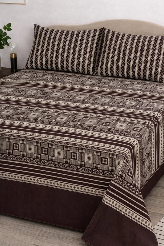 Pure Cotton Bedsheet 030 - King