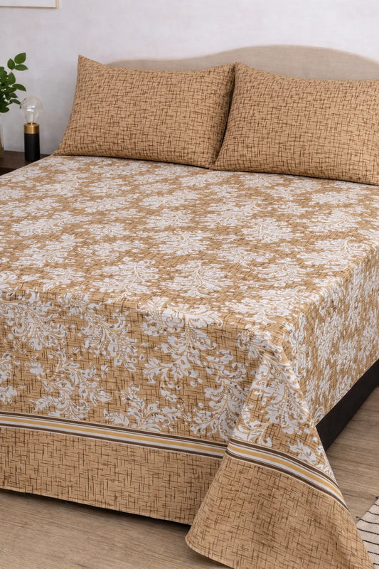 Pure Cotton Bedsheet 035 - King