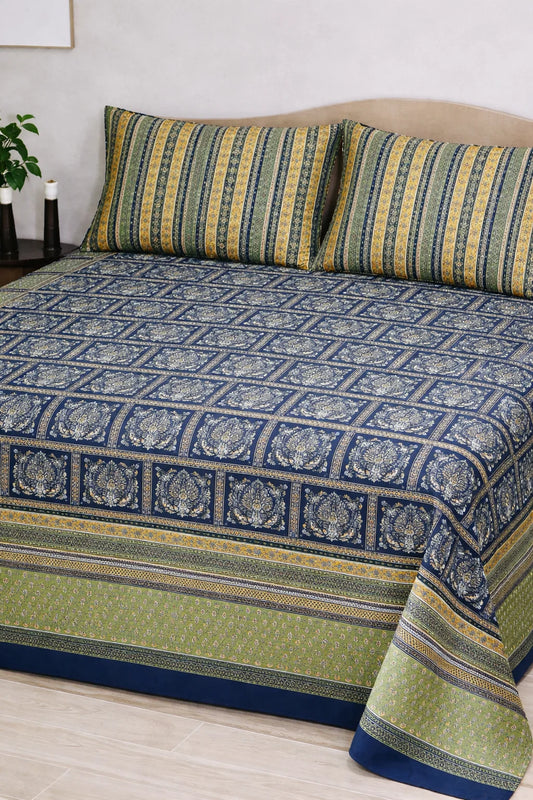 Pure Cotton Bedsheet 042 - King