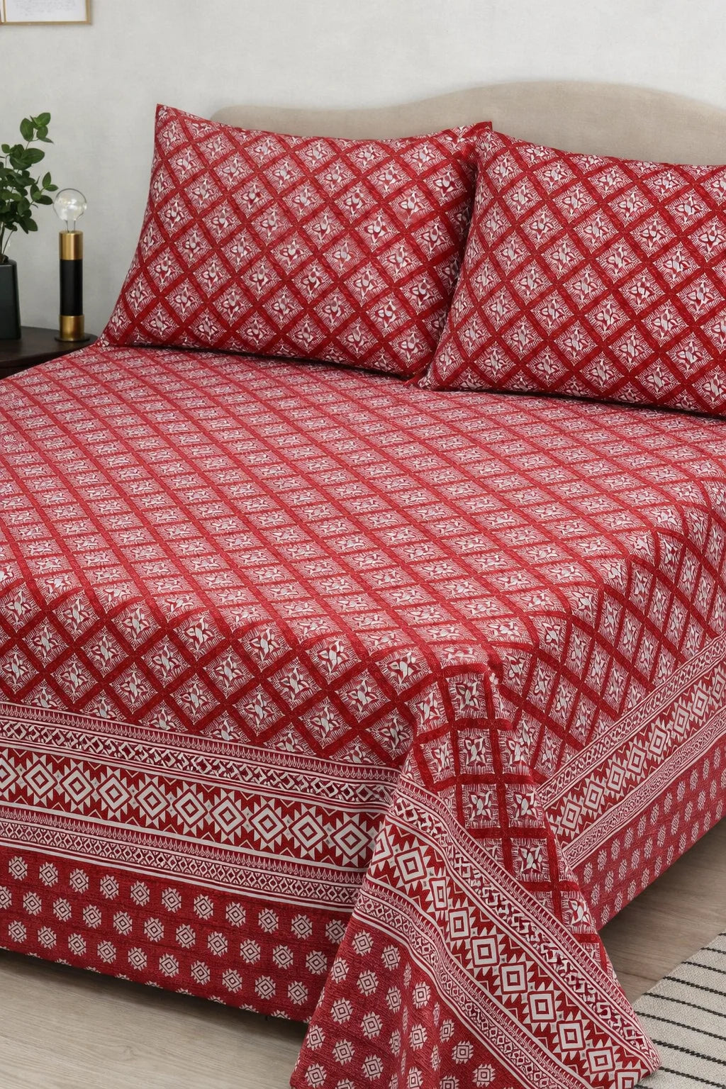 Pure Cotton Bedsheet 047 - King