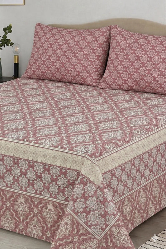 Pure Cotton Bedsheet 048 - King