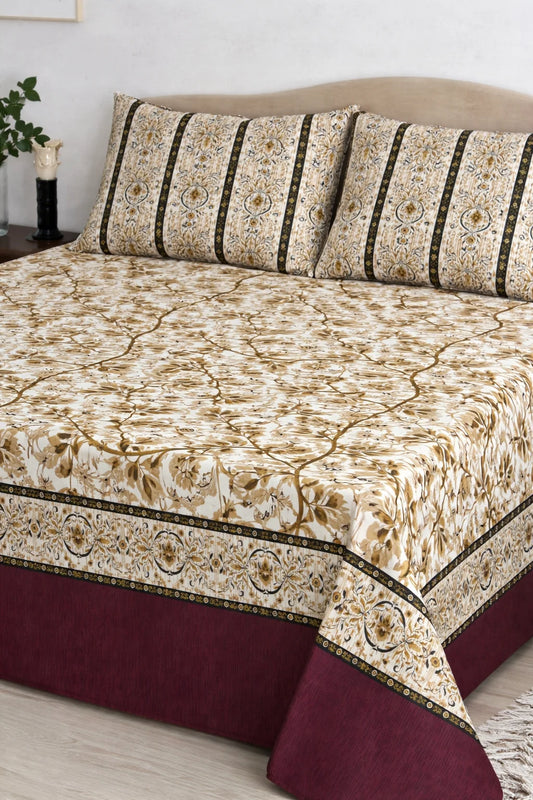 Pure Cotton Bedsheet 050 - King