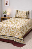 Pure Cotton Bedsheet 012 - Single