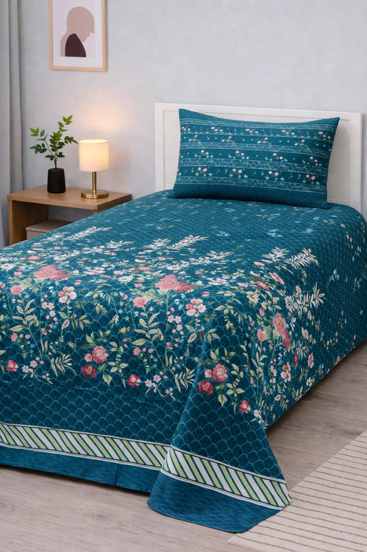 Pure Cotton Bedsheet 019 - Single