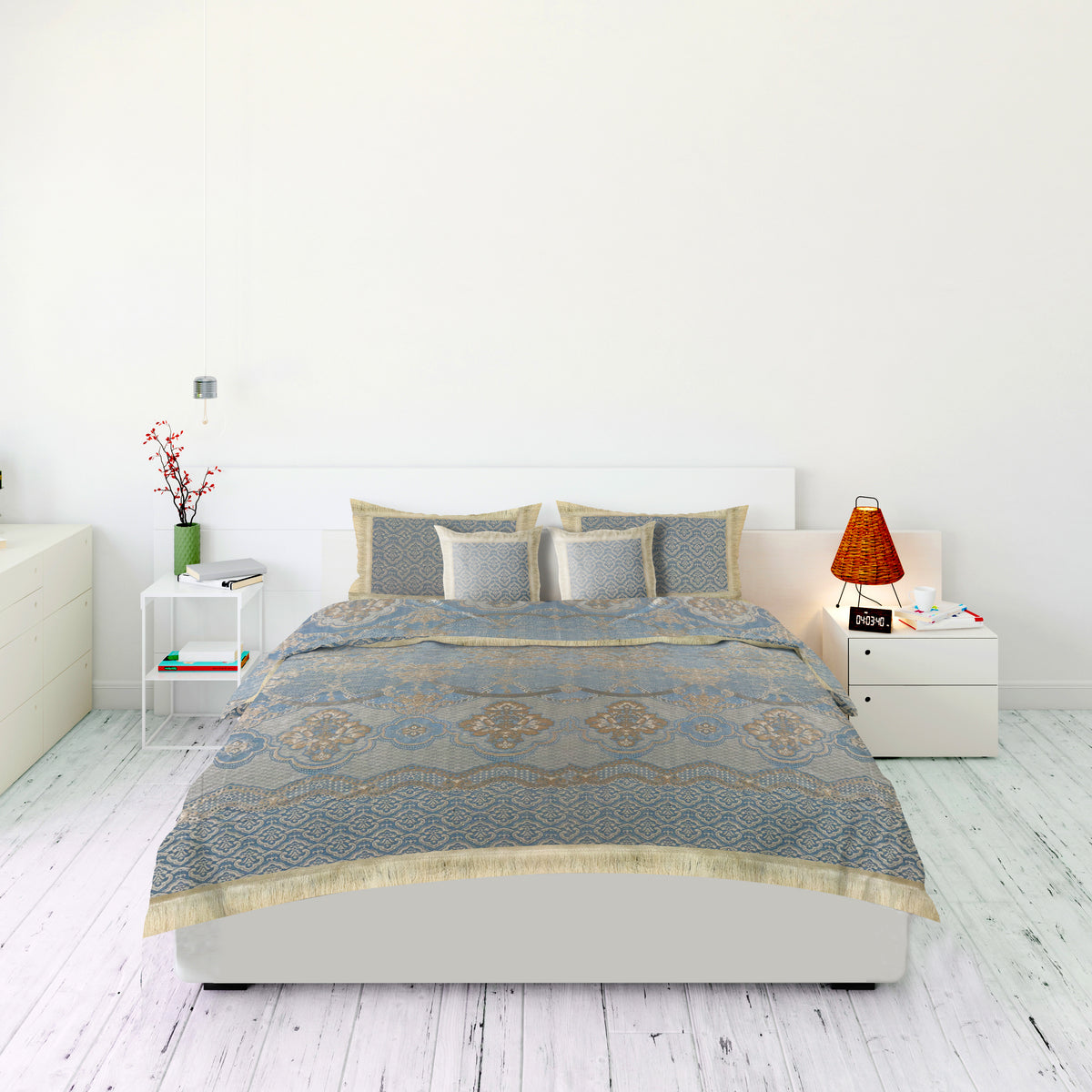 Velvet Plachi Bedsheet - VPB07