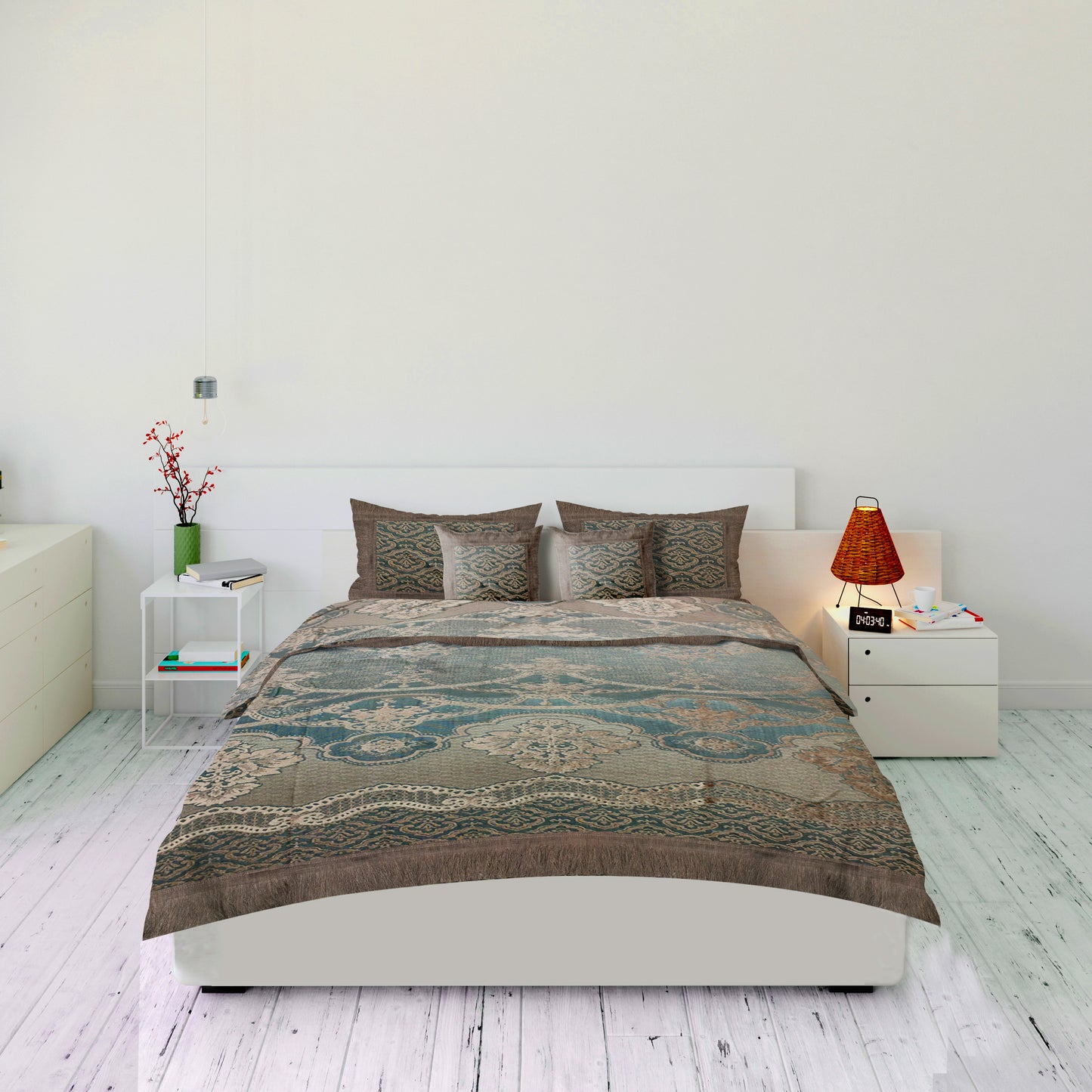 Velvet Plachi Bedsheet - VPB08