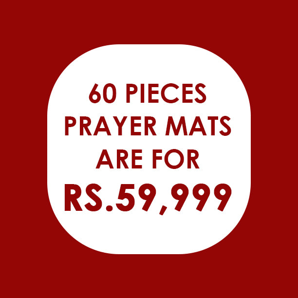 Bundle 4 - 60 x Prayer Mats