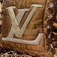 Gold LV Designs - Dark Brown