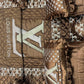 Gold LV Designs - Dark Brown