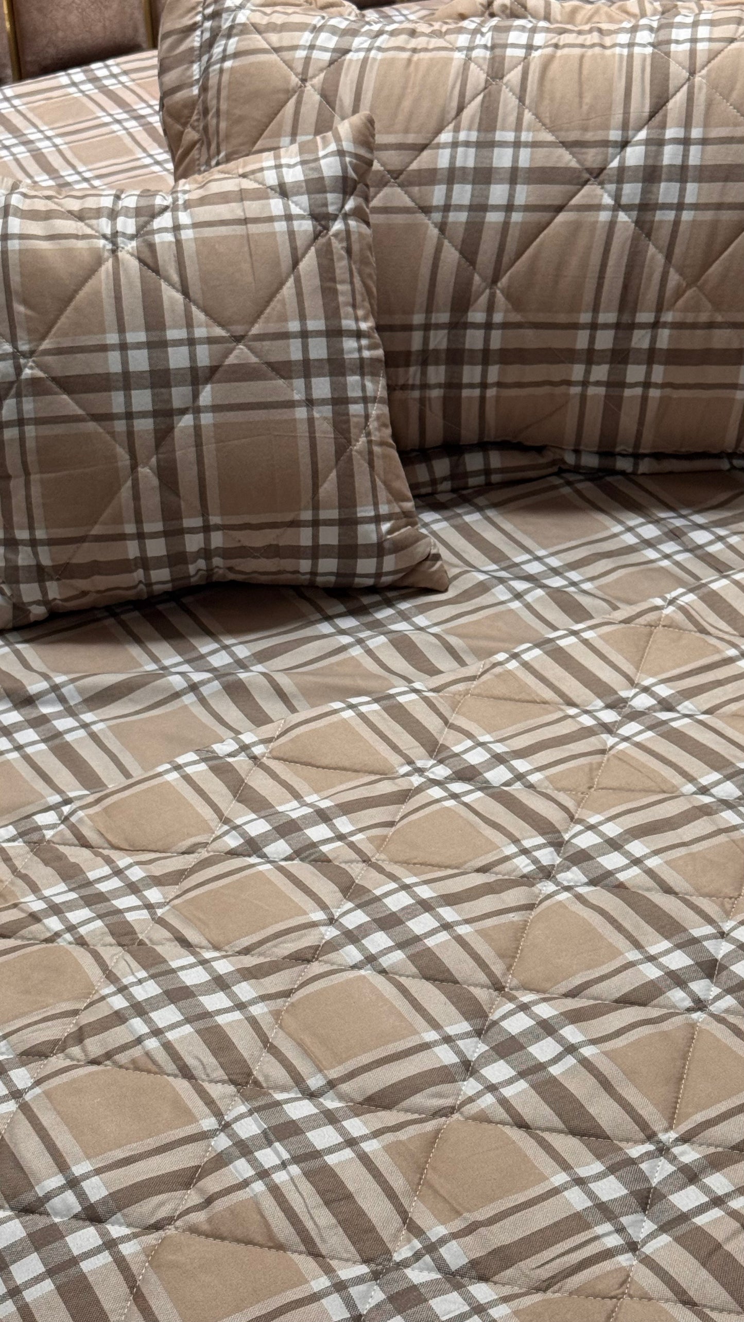 Brown Check Classic - Pure Nest 6 in 1