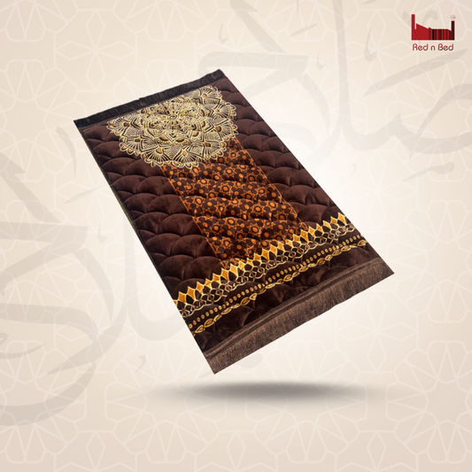Lite Series Prayer Mat P3-J Dark Brown motivefull