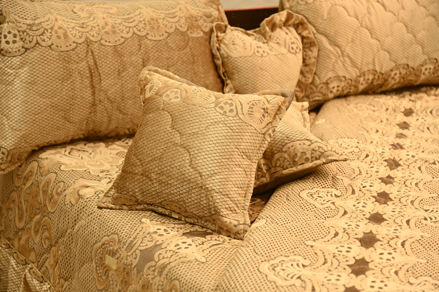 Plachi Velvet Bridal Set 004