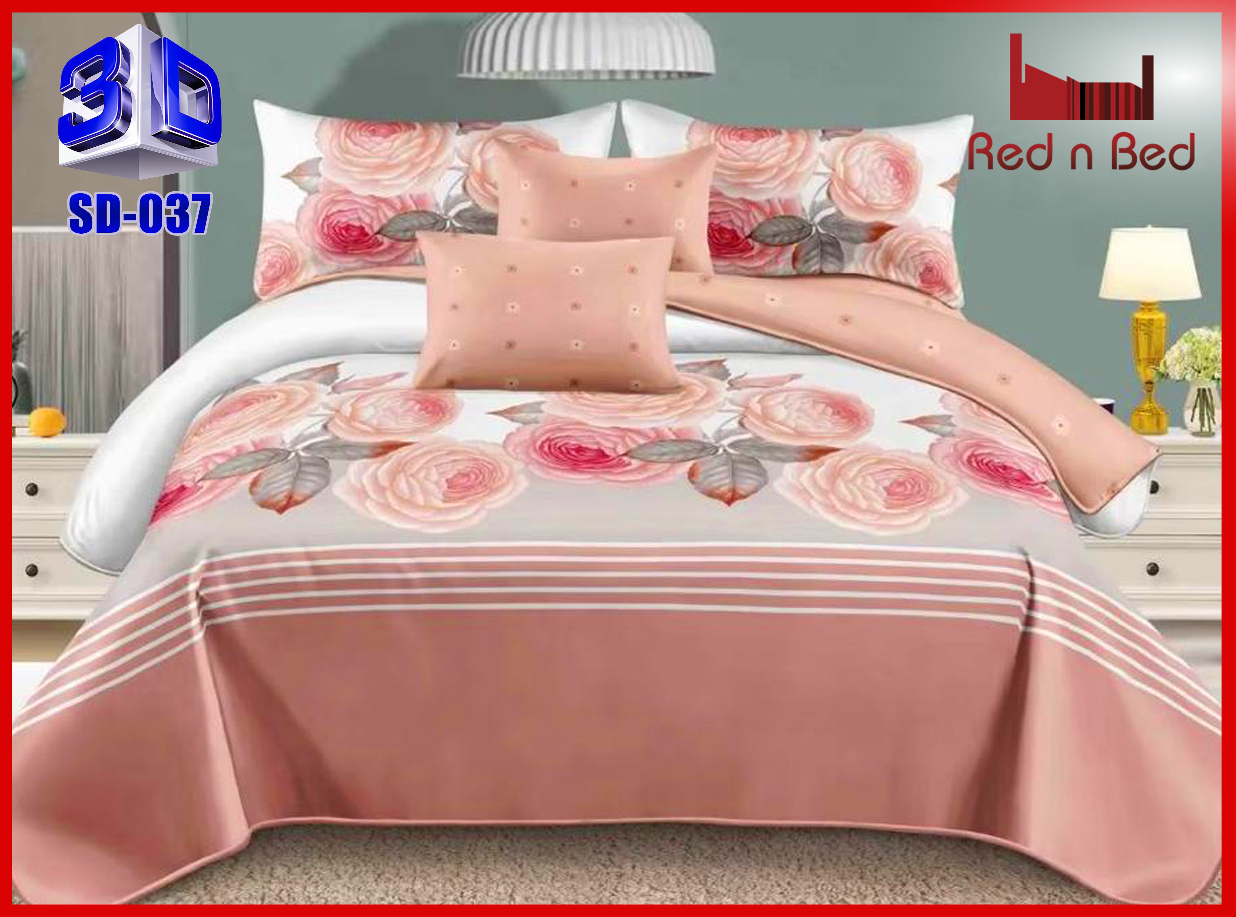 3D Double Bedsheet - SD-037