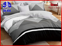 3D Double Bedsheet - SD-056