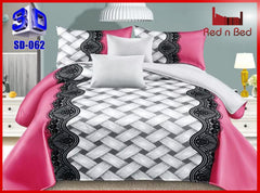 3D Double Bedsheet - SD-062