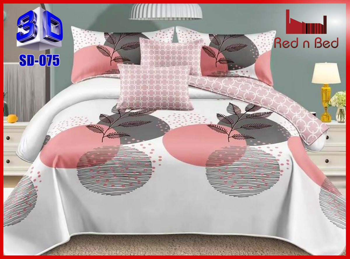 3D Double Bedsheet - SD-075