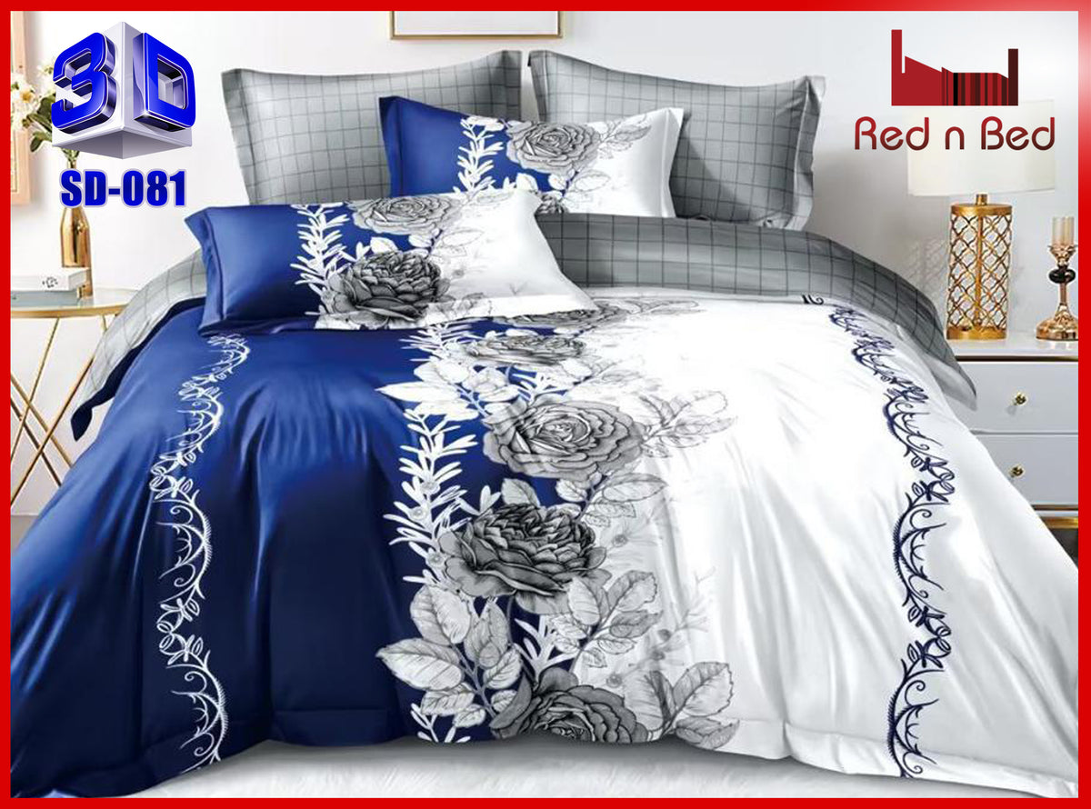 3D Double Bedsheet - SD-081