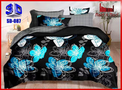 3D Double Bedsheet - SD-087