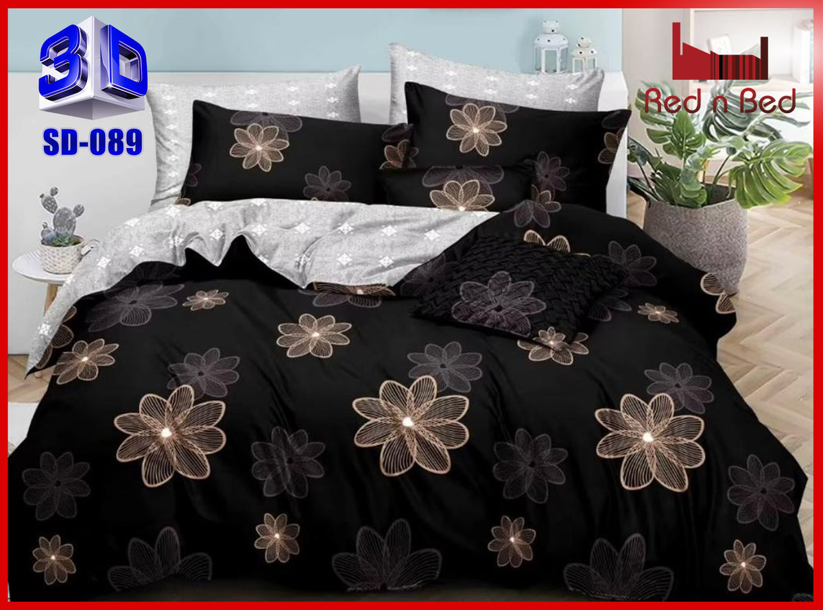 3D Double Bedsheet - SD-089
