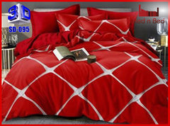 3D Double Bedsheet - SD-095