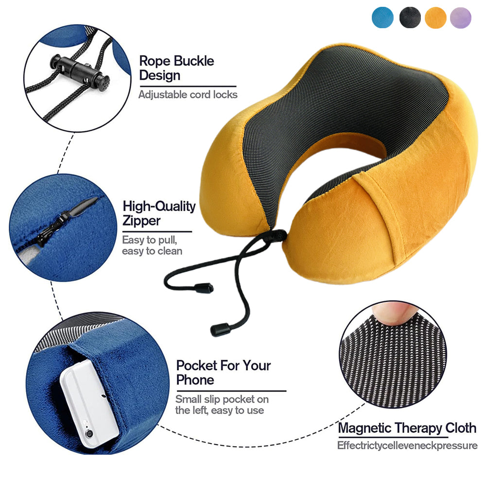 NOD CLOUD ERGONOMIC TRAVEL NECK PILLOW FOR ADULTS