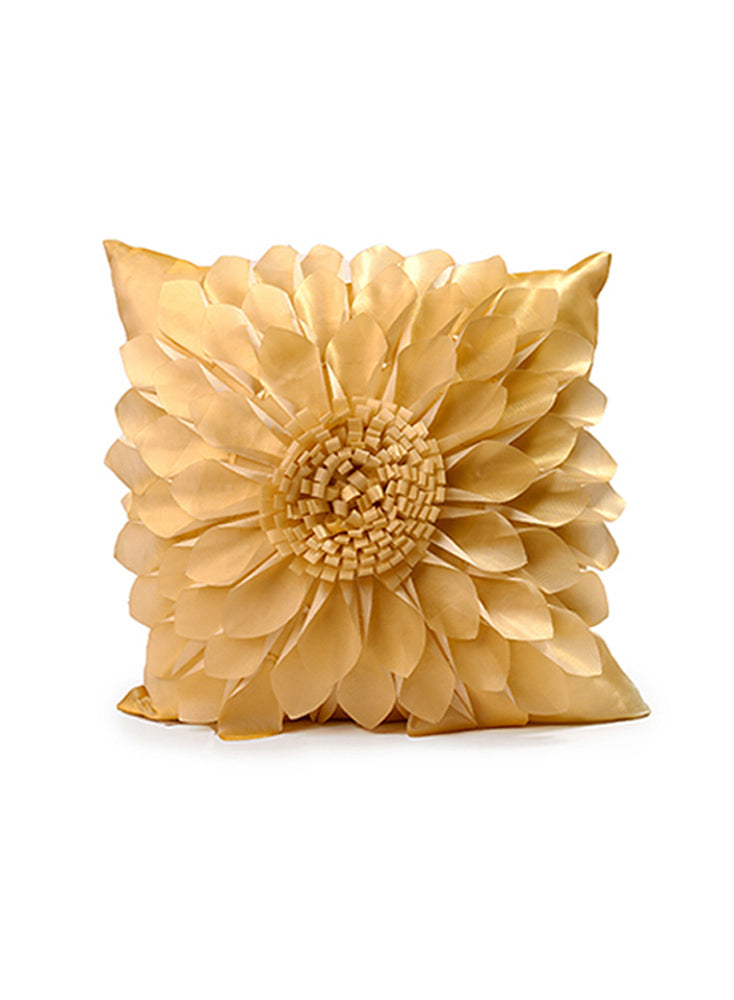Silk Flower Cushion 001