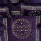 Clock Malai Velvet - Purple