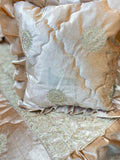 Malai Velvet Embroidered Frill Bridal Set - 007