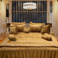 Clock Malai Velvet - Musturd Bown