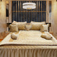 Clock Malai Velvet - Golden
